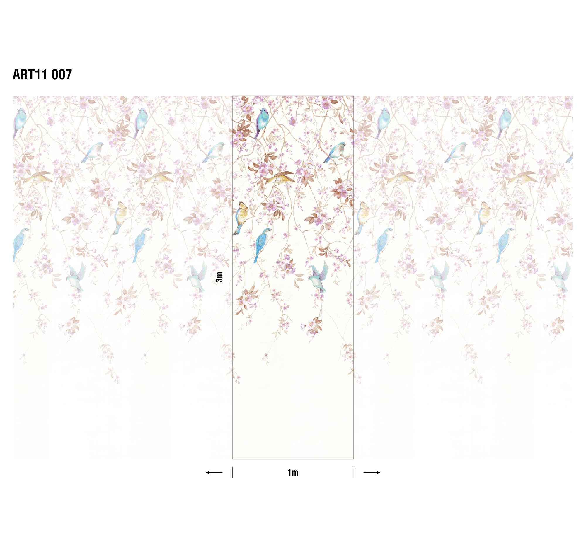 Панно Loymina Пейзаж Весенний прованс ART11 007 001 3×1